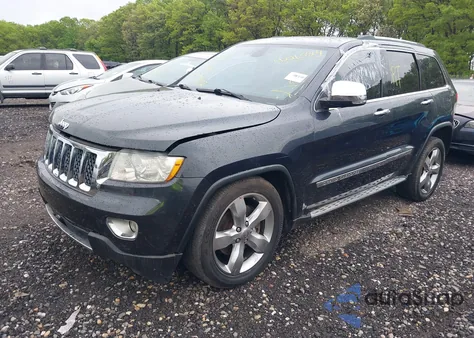 2013 Jeep Grand Cherokee Overland from USA, damaged, VIN 1C4RJFCT9DC522157
